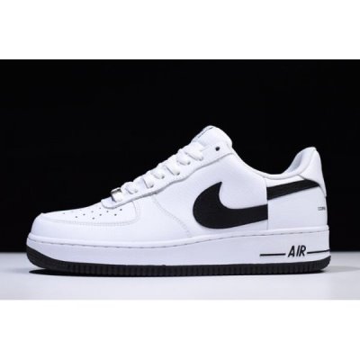 Nike Air Force 1 Low Beyaz / Siyah Kaykay Ayakkabı Türkiye - CE016S9I